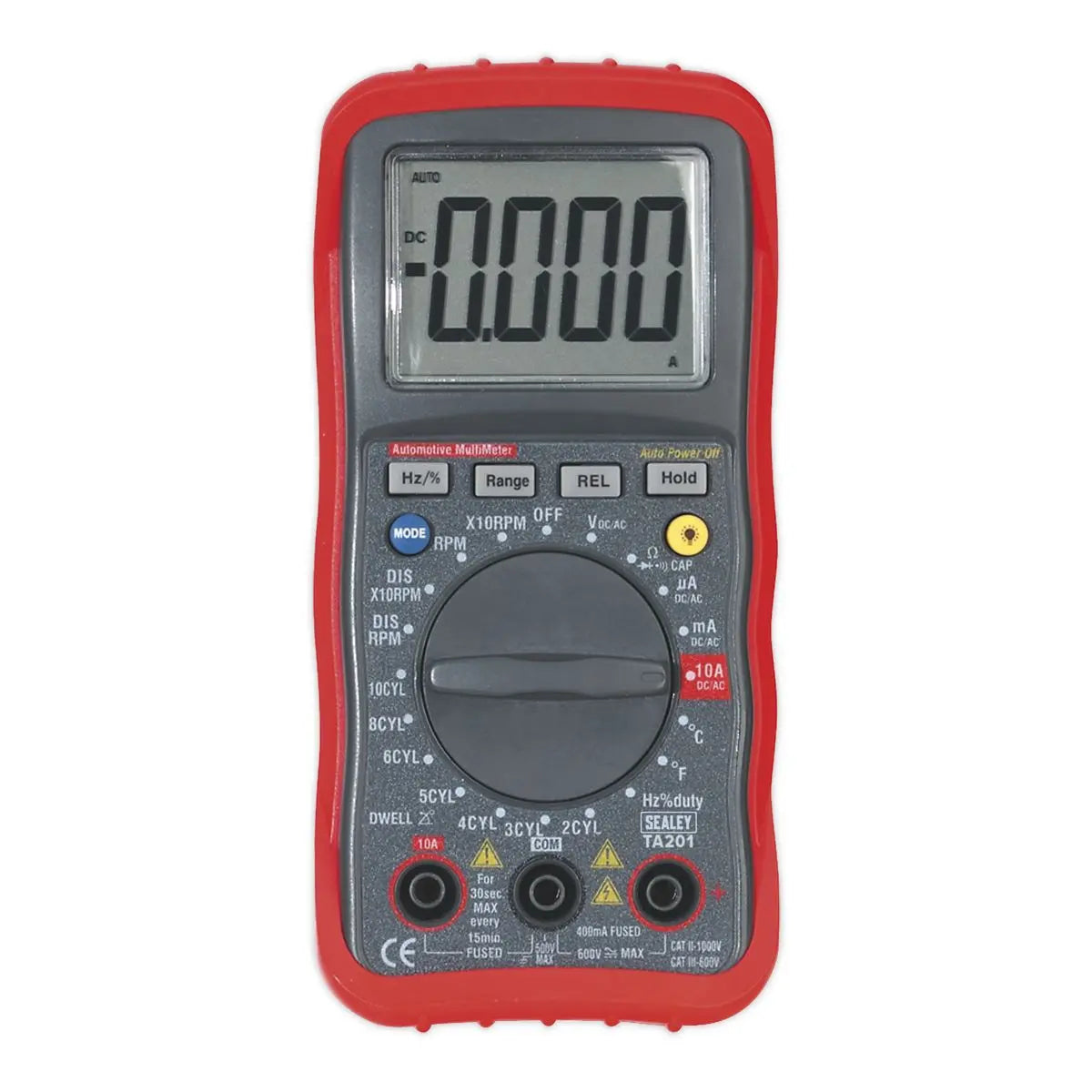 Sealey Digital Automotive Analyser 13-Function with Inductive Coupler 