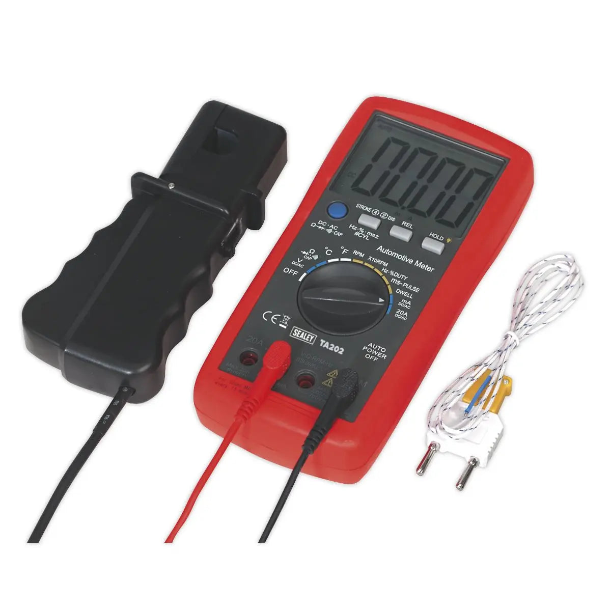 Sealey Digital Automotive Analyser 14-Function with Inductive Coupler 