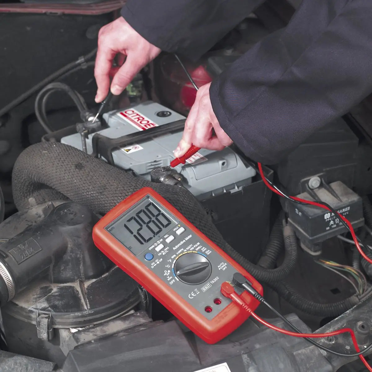 Sealey Digital Automotive Analyser 14-Function with Inductive Coupler 