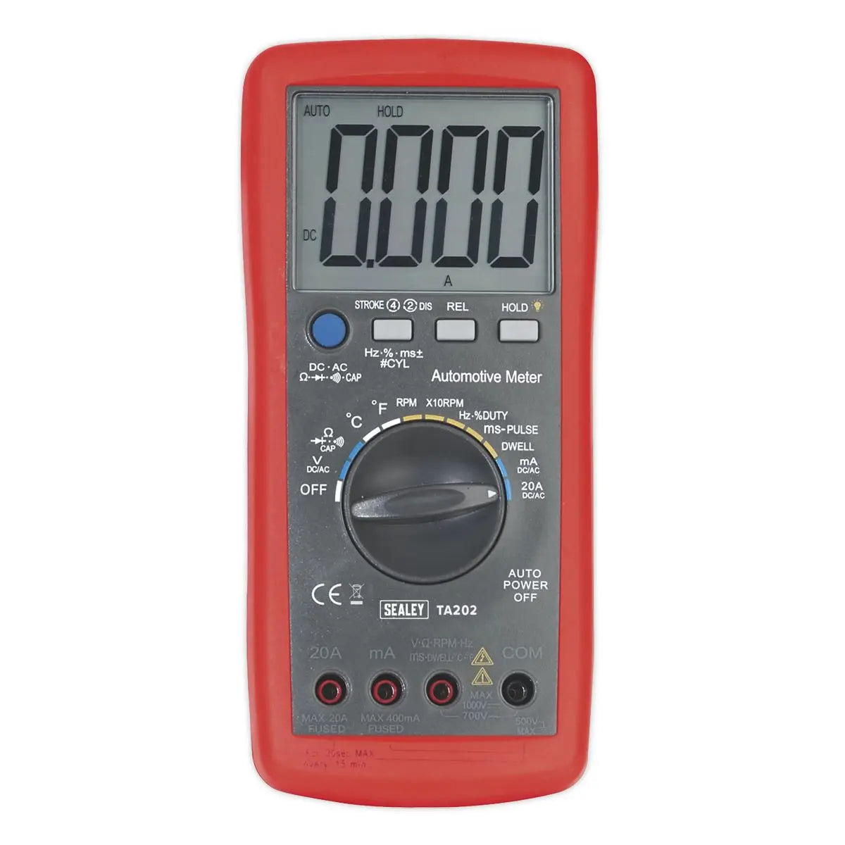 Sealey Digital Automotive Analyser 14-Function with Inductive Coupler 