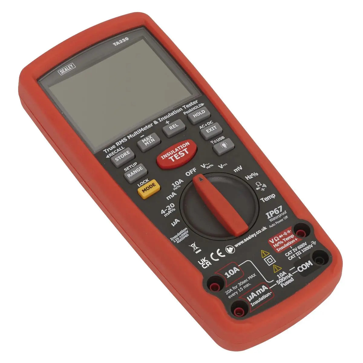 Sealey Digital Automotive Analyser/Insulation Tester - Hybrid/Electric Vehicles 