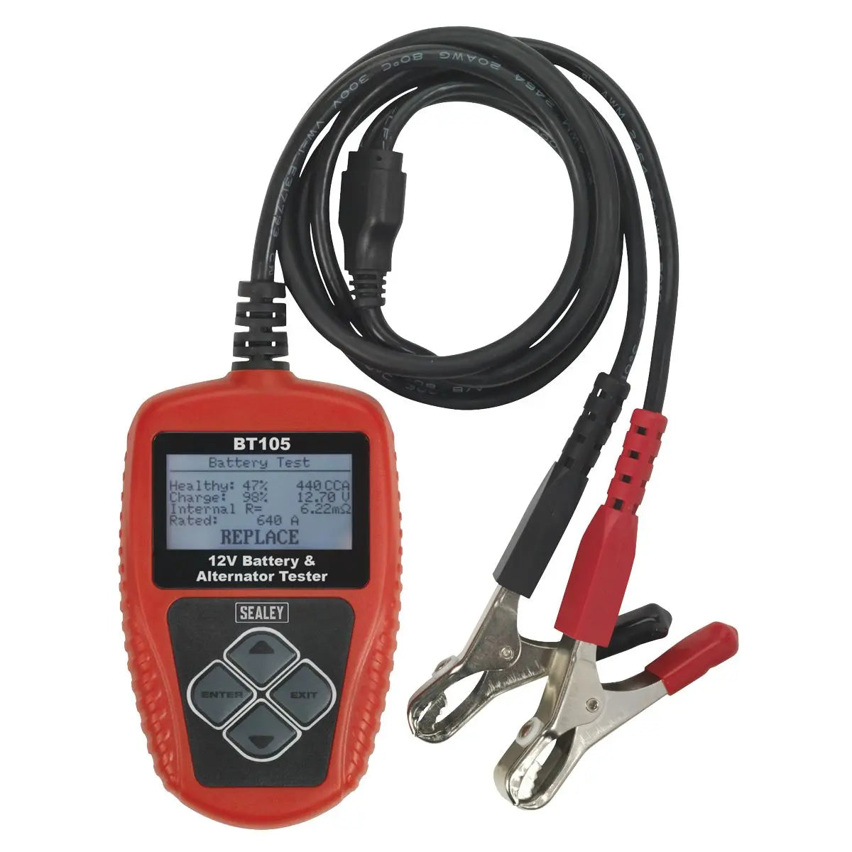 Sealey Digital Battery & Alternator Tester 12V 