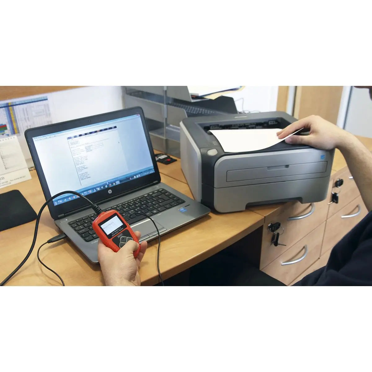 Sealey Digital Battery & Alternator Tester 12V 