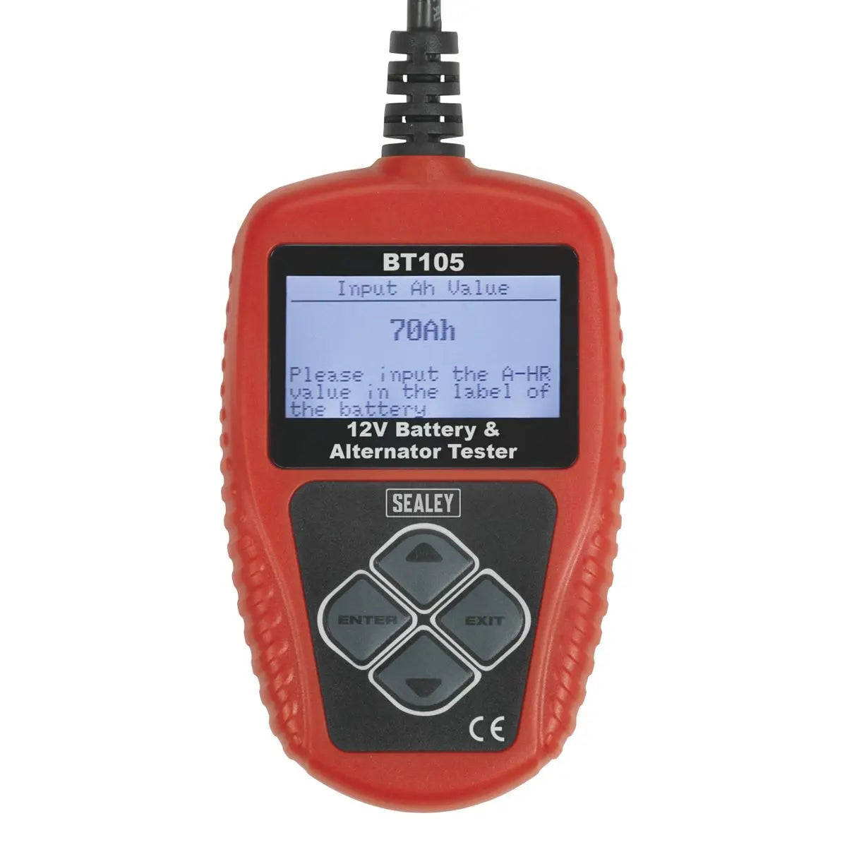 Sealey Digital Battery & Alternator Tester 12V 