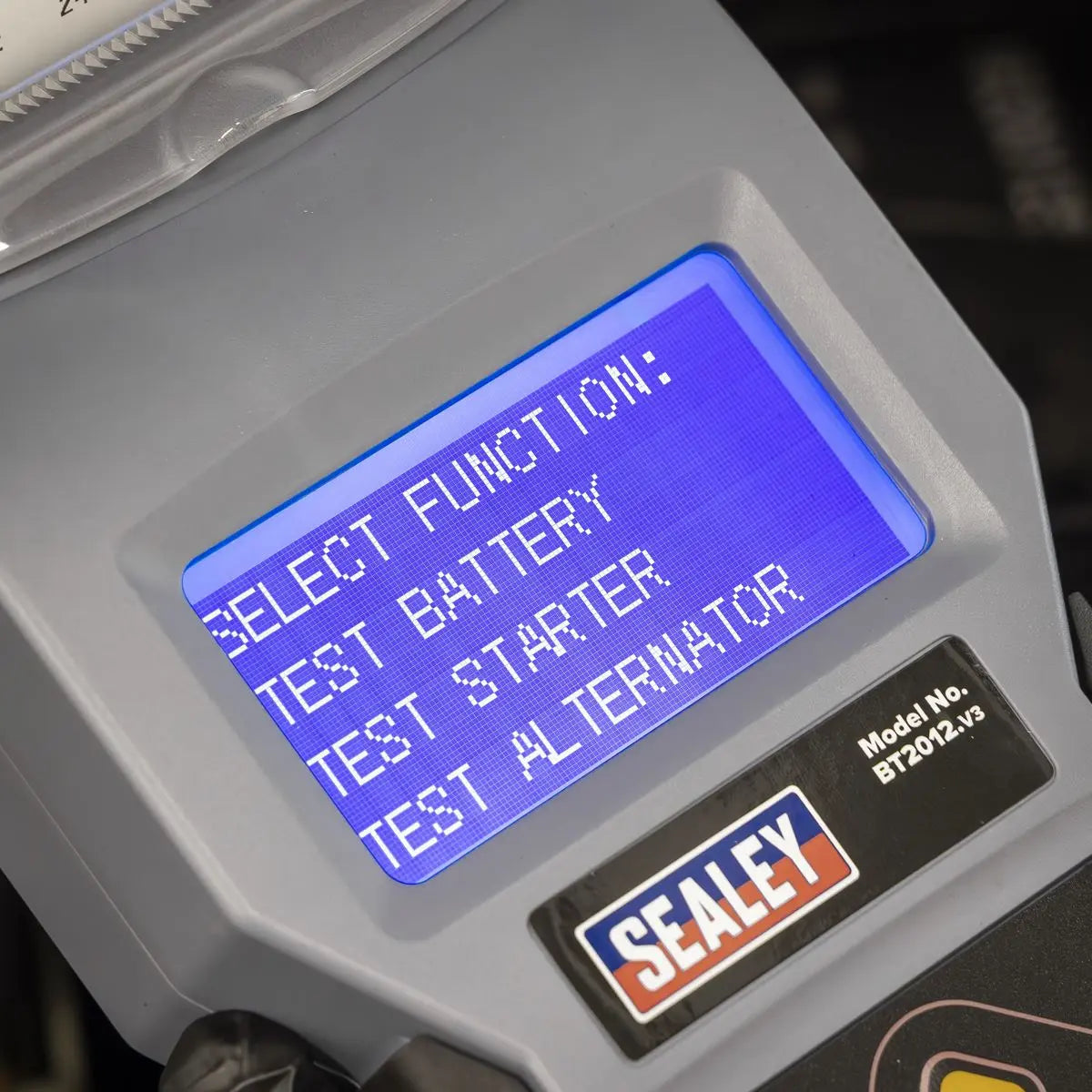 Sealey Digital Battery & Alternator Tester with Printer 12V 