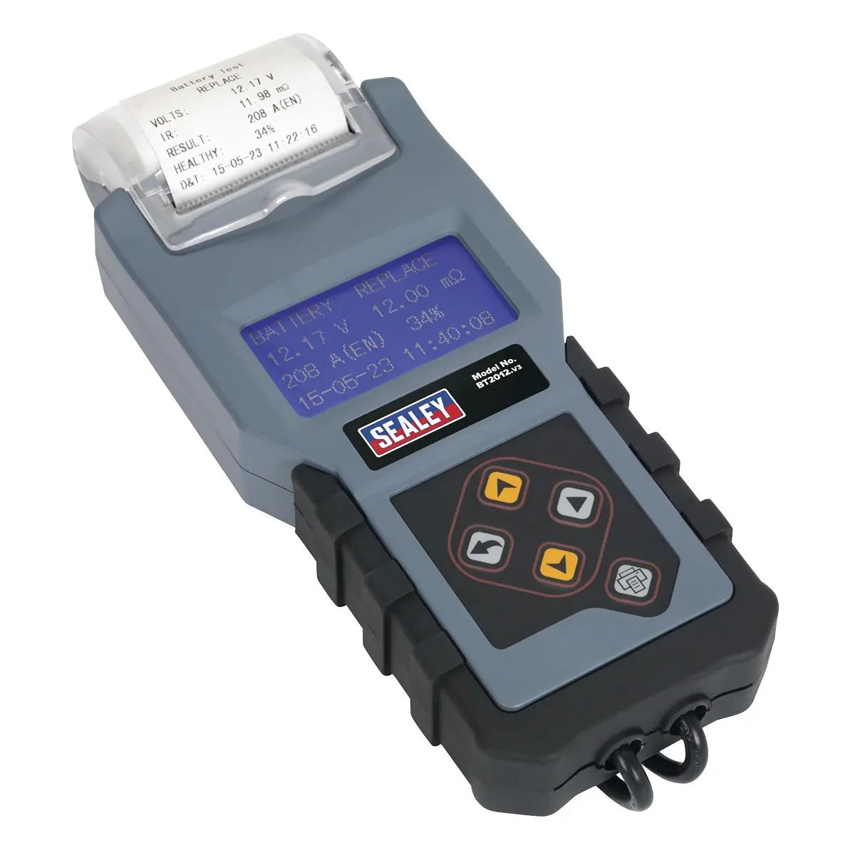 Sealey Digital Battery & Alternator Tester with Printer 12V 