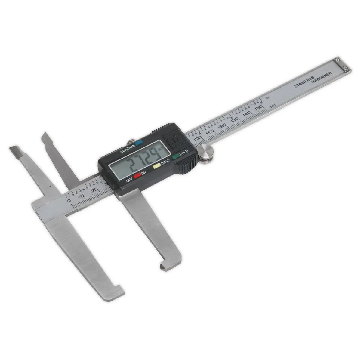 Sealey Digital Brake Disc & Drum Caliper 150mm/6 
