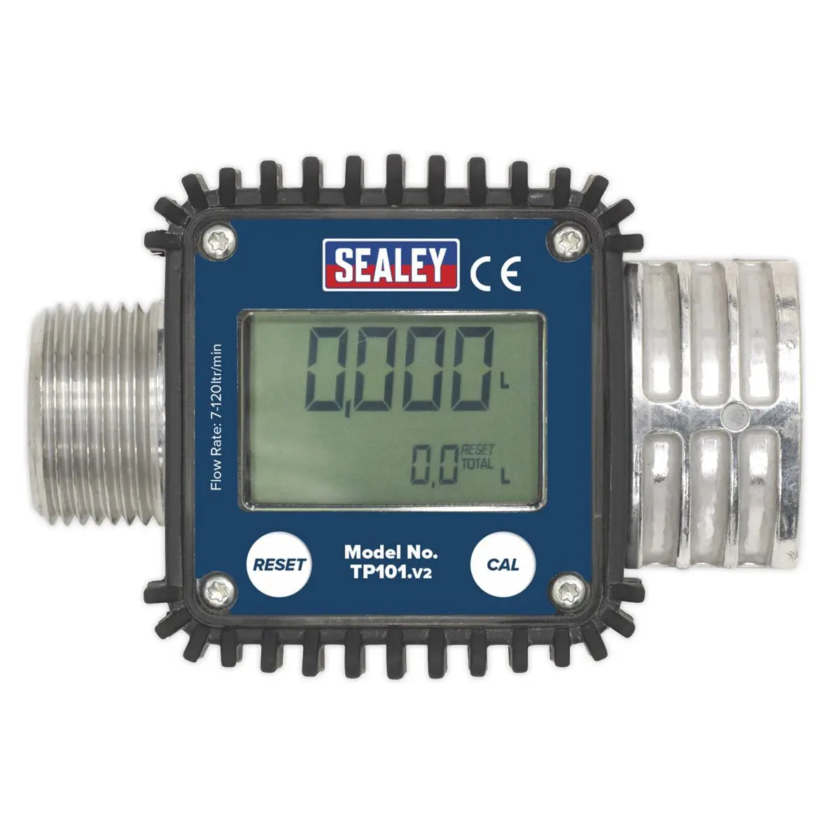 Sealey Digital Diesel & Fluid Flow Meter 