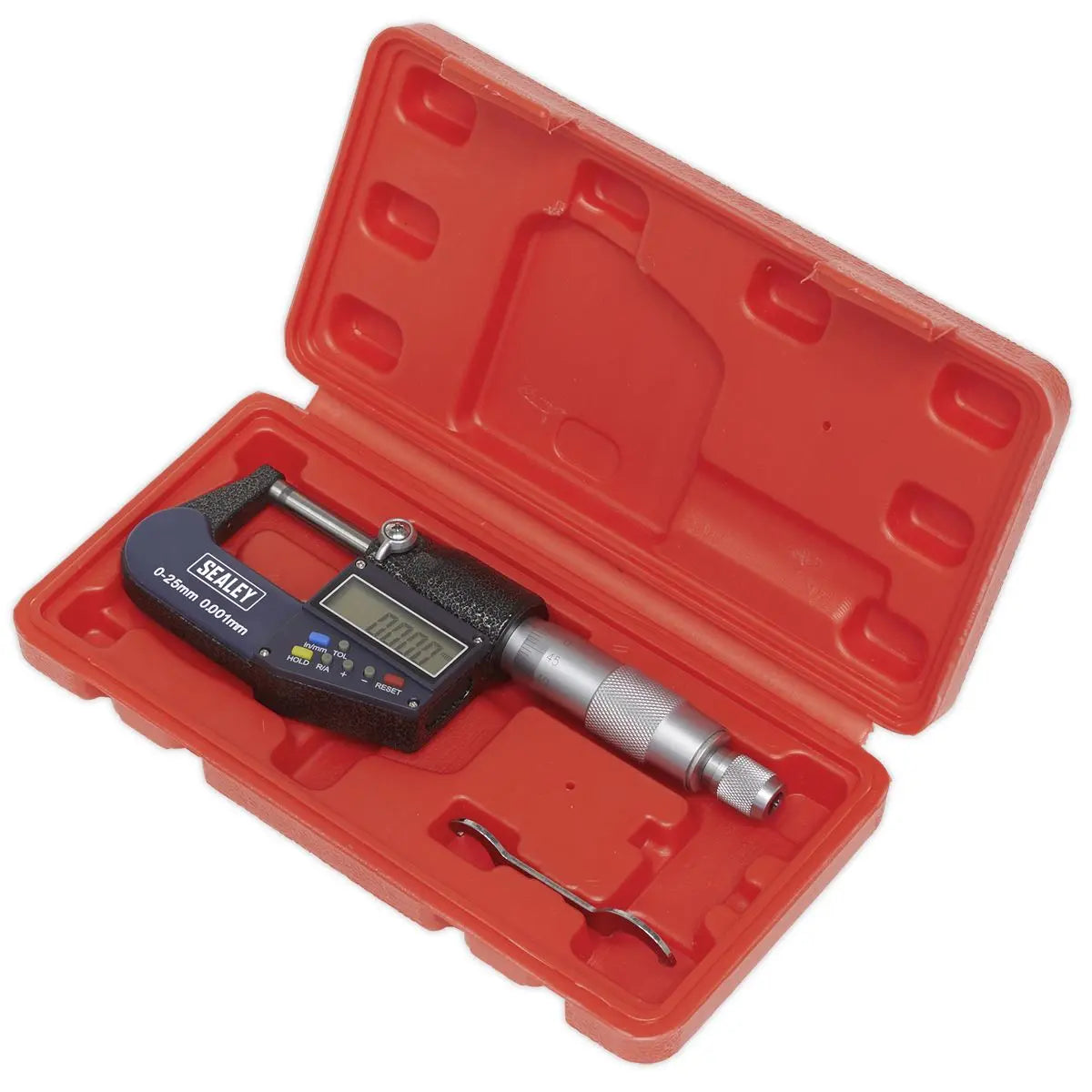 Sealey Digital External Micrometer 0-25mm(0-1") 