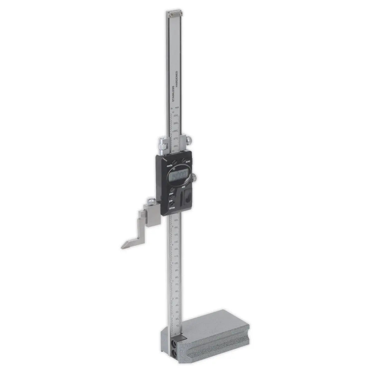 Sealey Digital Height Gauge 0-300mm(0-12") 