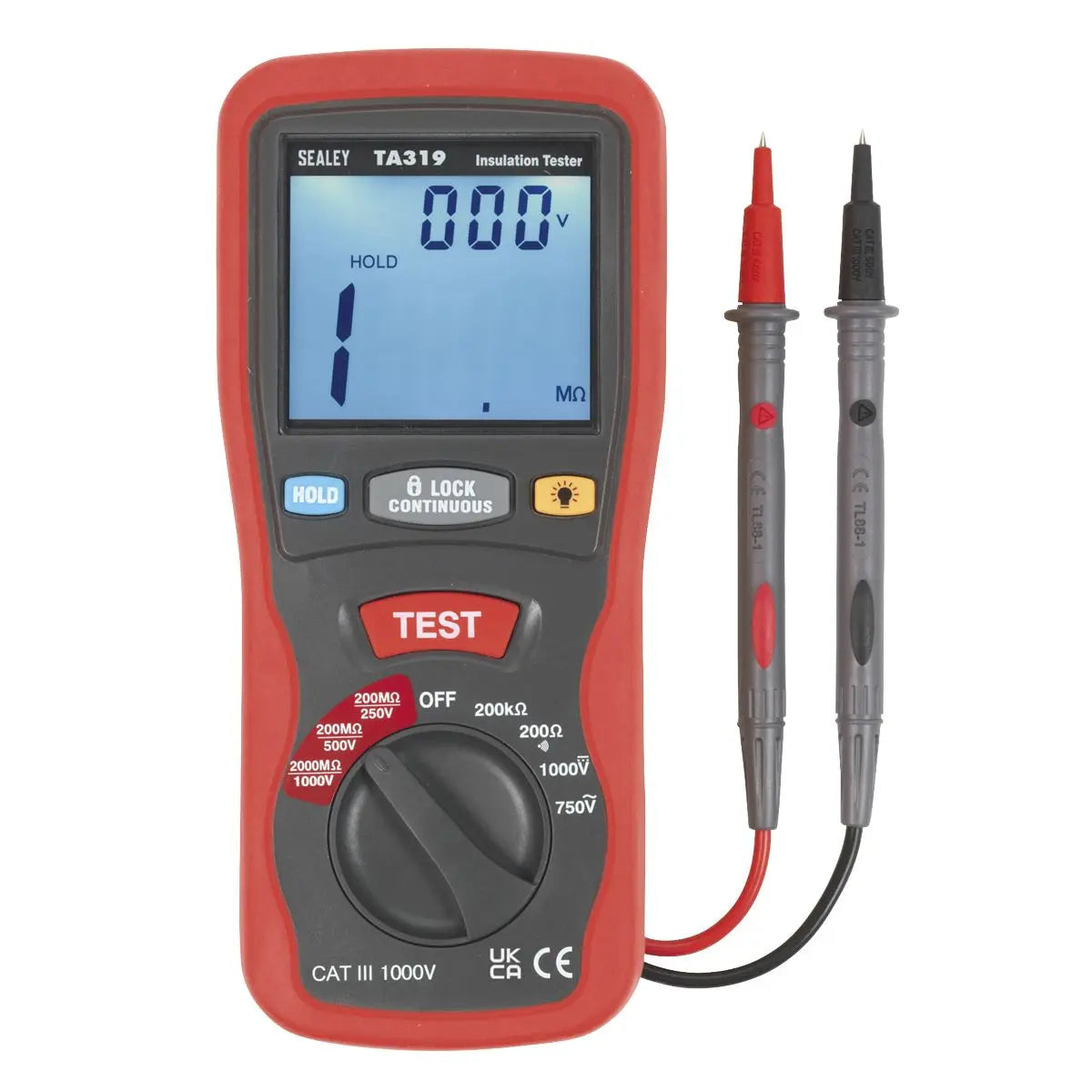 Sealey Digital Insulation Tester 