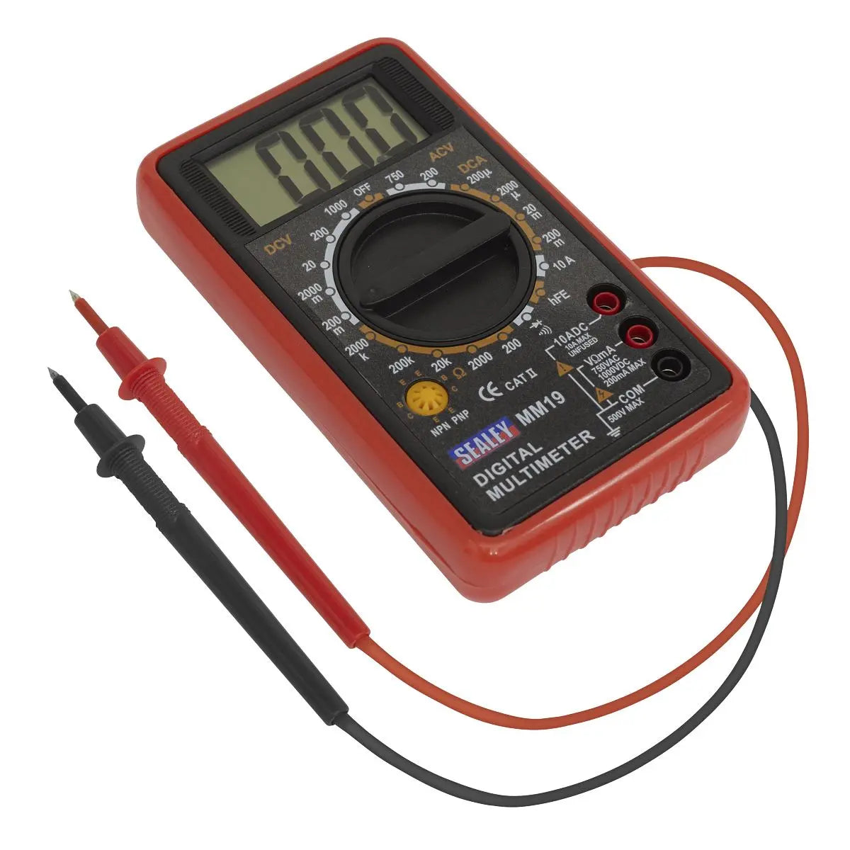 Sealey Digital Multimeter 7-Function 