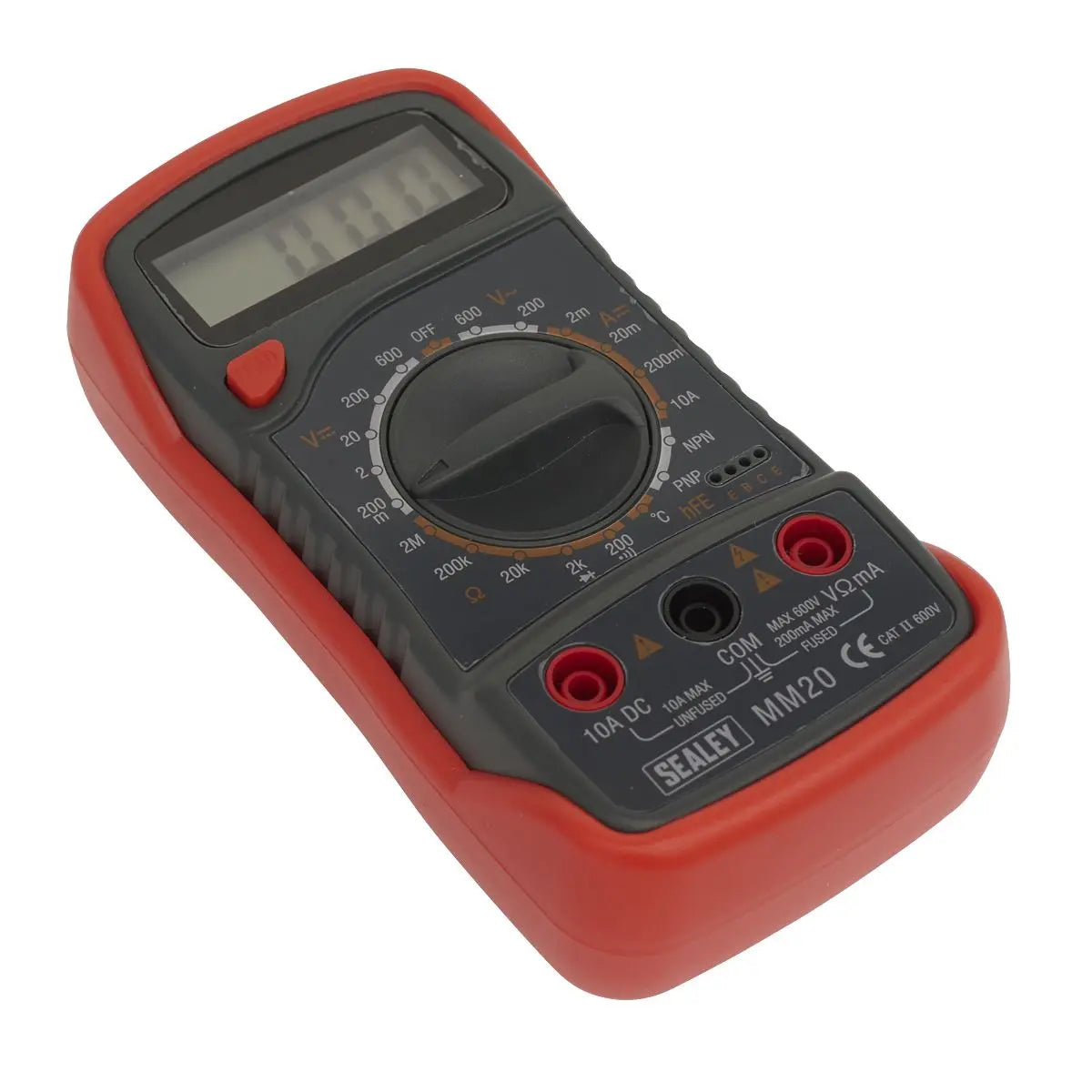 Sealey Digital Multimeter 8 Function with Thermocouple AC DC Current Electricians 
