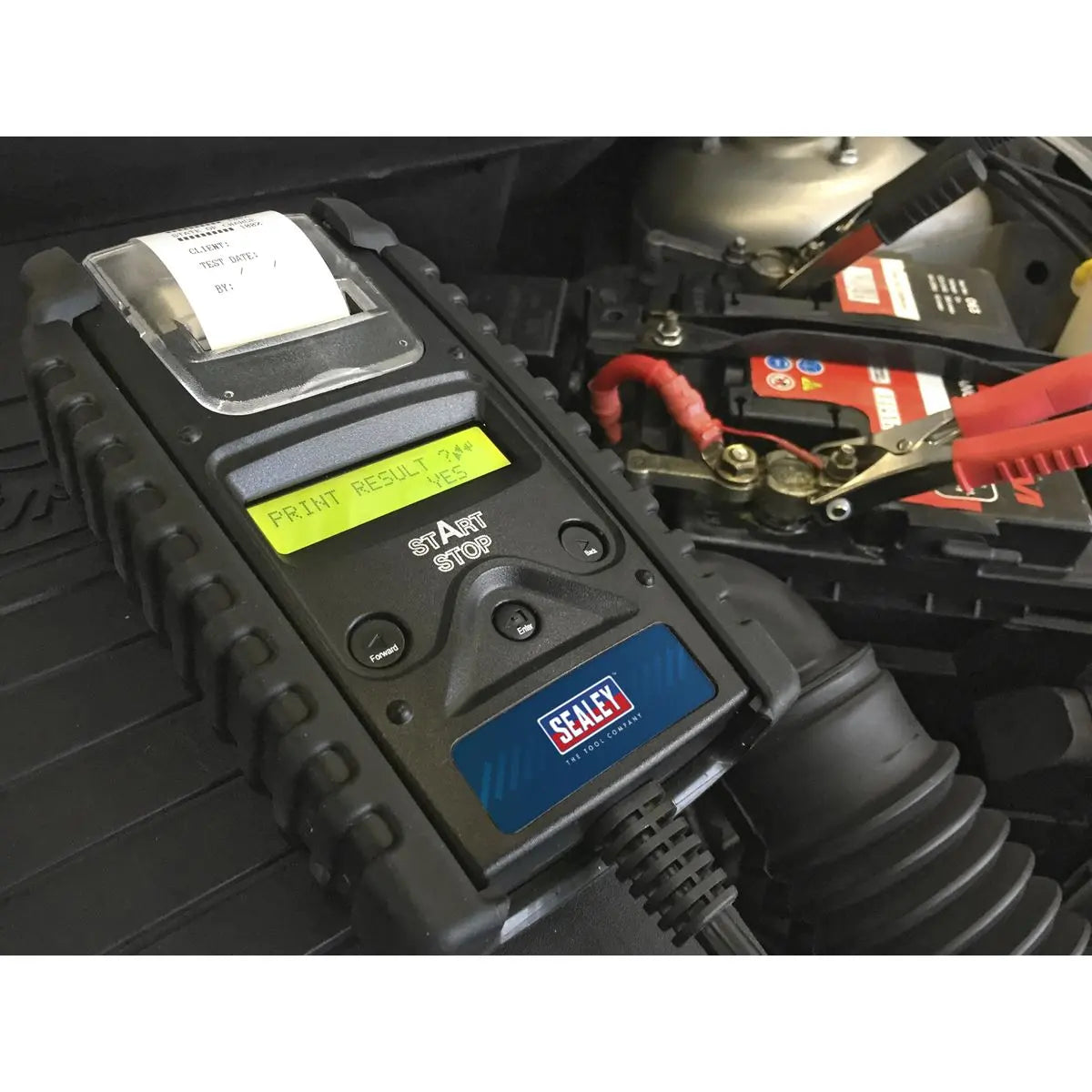 Sealey Digital Start/Stop Battery & Alternator Tester with Printer 6/12/24V 