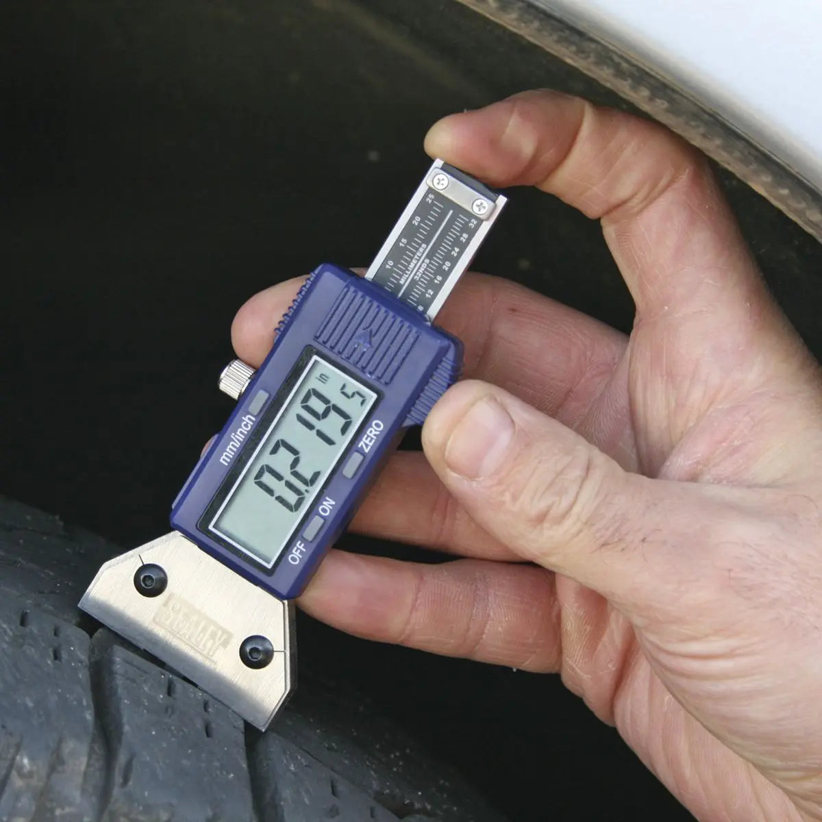 Sealey Digital Tyre Tread Depth Gauge 