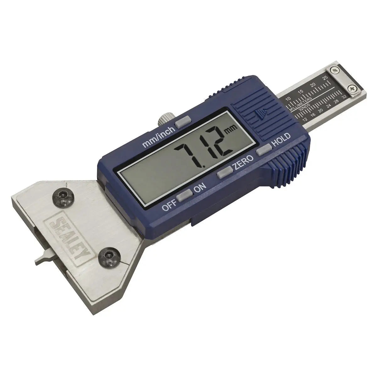 Sealey Digital Tyre Tread Depth Gauge - Pin Tip 