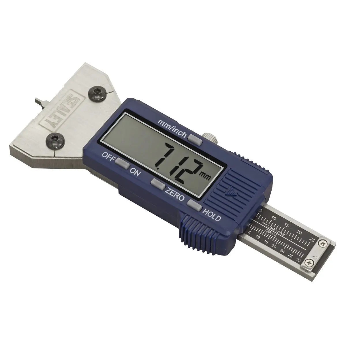 Sealey Digital Tyre Tread Depth Gauge - Pin Tip 