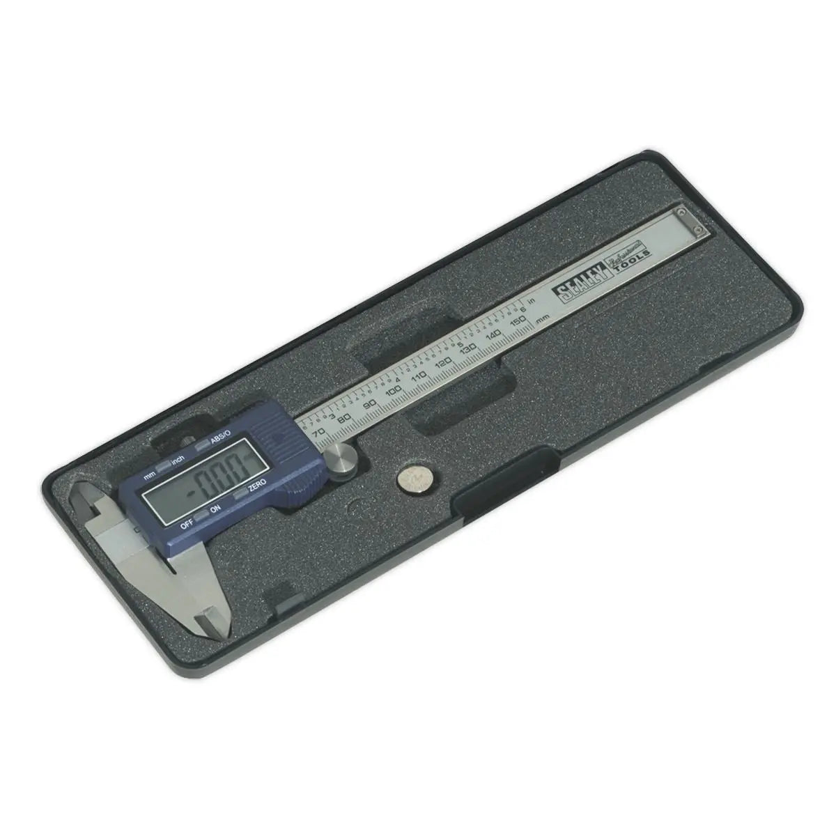 Sealey Digital Vernier Caliper 0-150mm(0-6") 