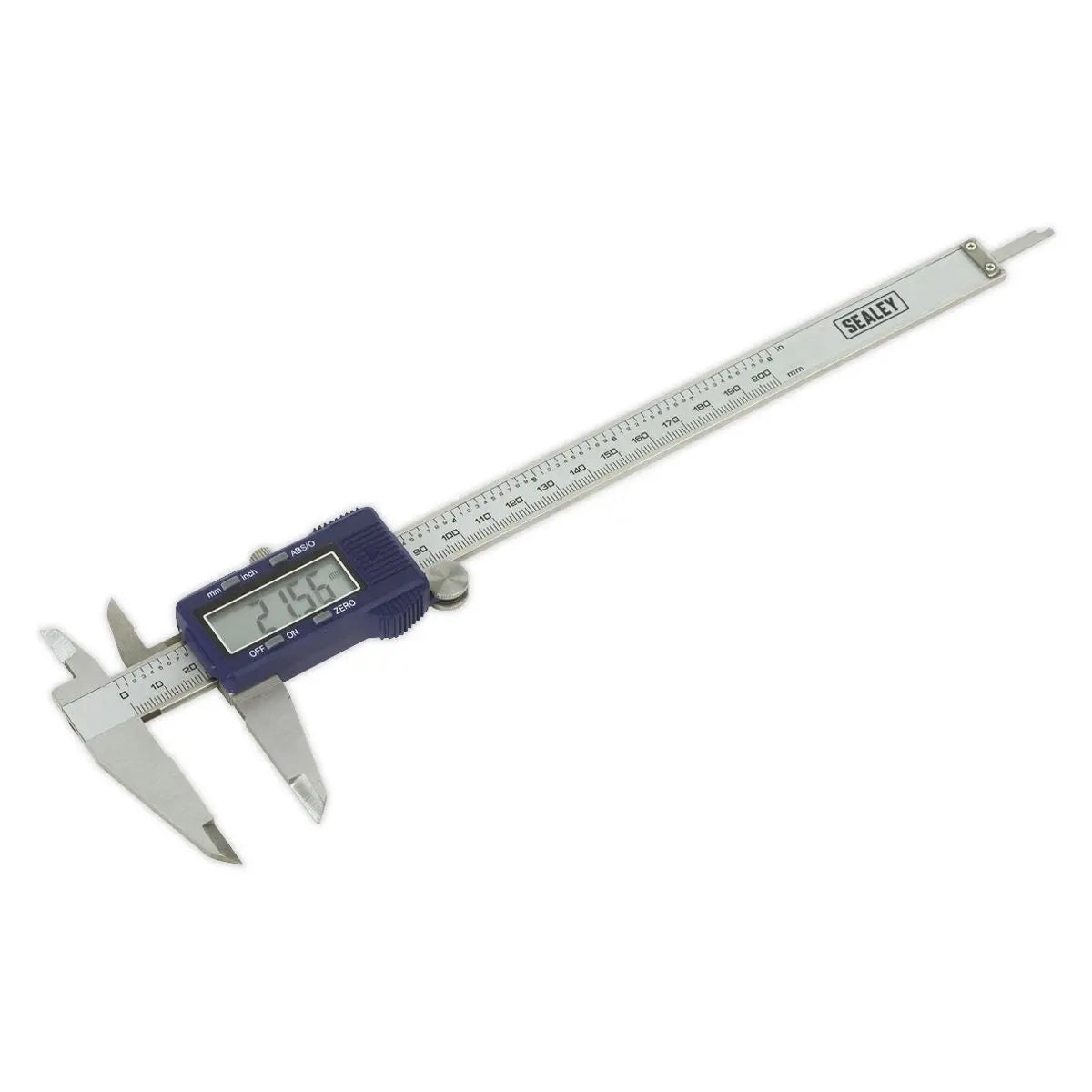 Sealey Digital Vernier Caliper 0-200mm(0-8") 