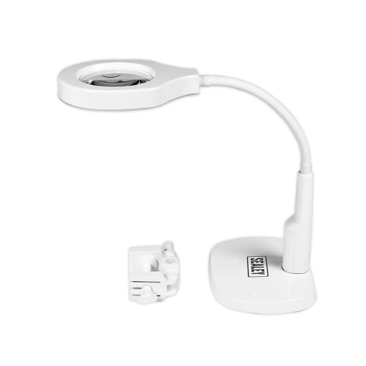 Sealey Dimmable Dual Mounting Magnifying Worklight 230V 45 SMD LED 