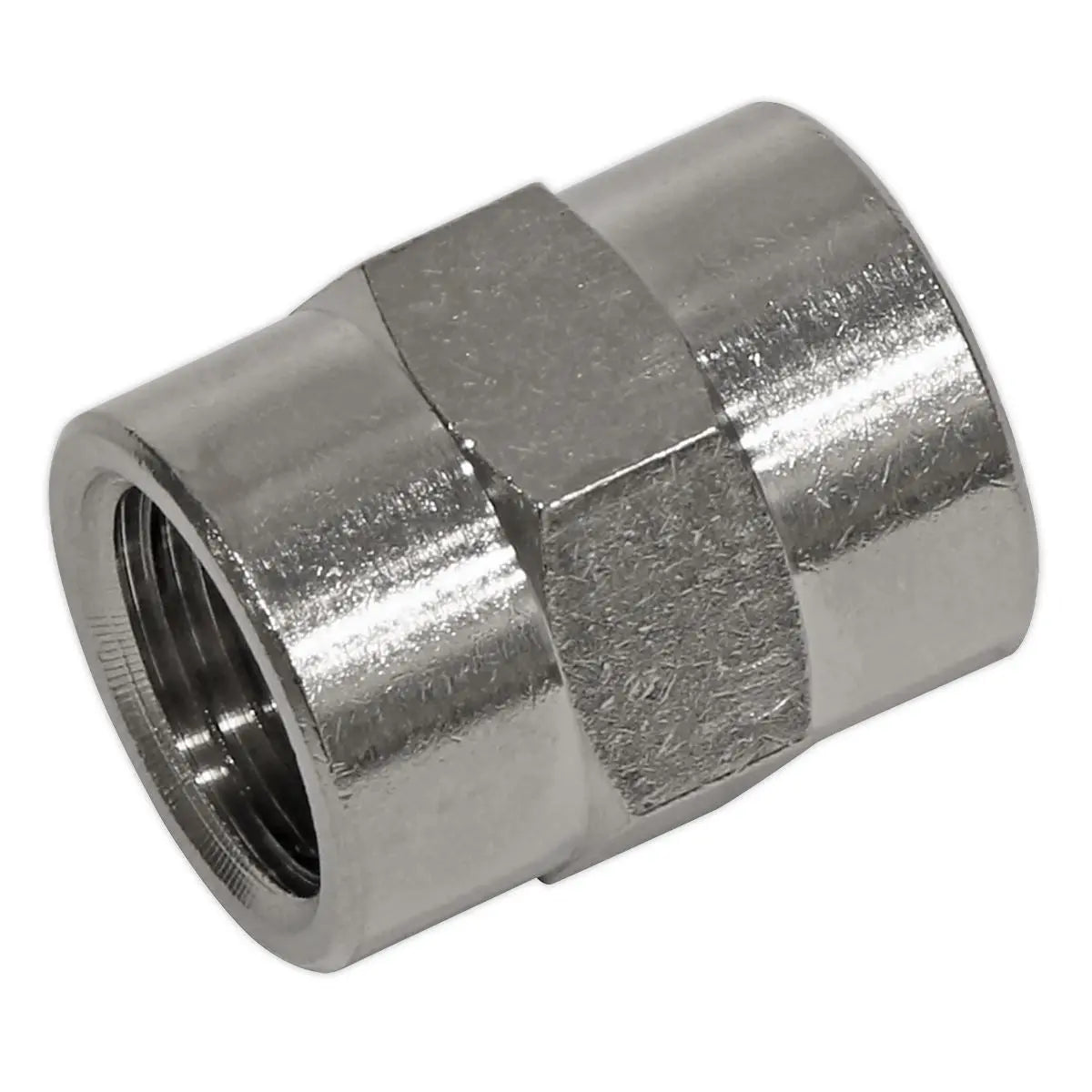 Sealey Double Female Union 1/4"BSP to 1/4"BSP 