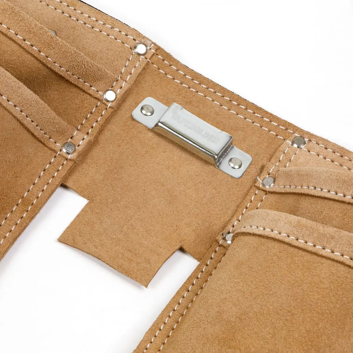 Sealey Double Pouch Leather Tool Belt 
