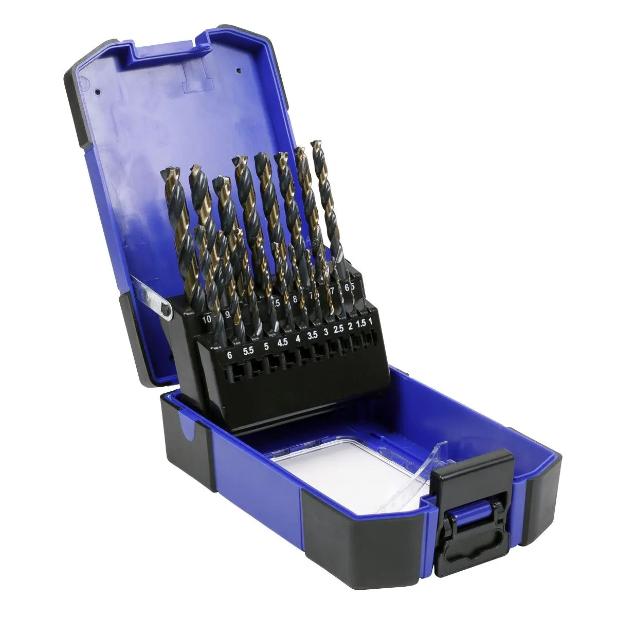Sealey Drill Bit Set 19pc HSS Tri-Point 