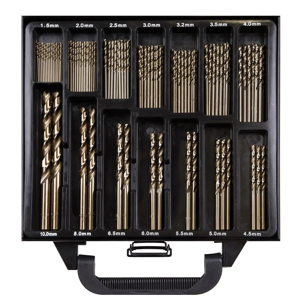 Sealey Drill Bit Set HSS Cobalt Fully Ground 99pc 