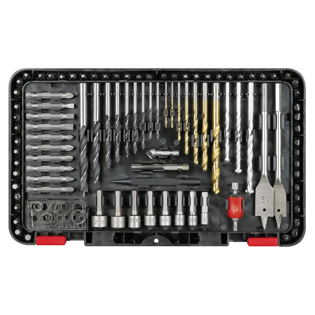 Sealey Drill & Bit Accessory Set 104pc  White Rose Tools