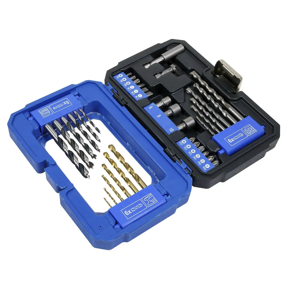 Sealey Drill & Bit Accessory Set 35pc 