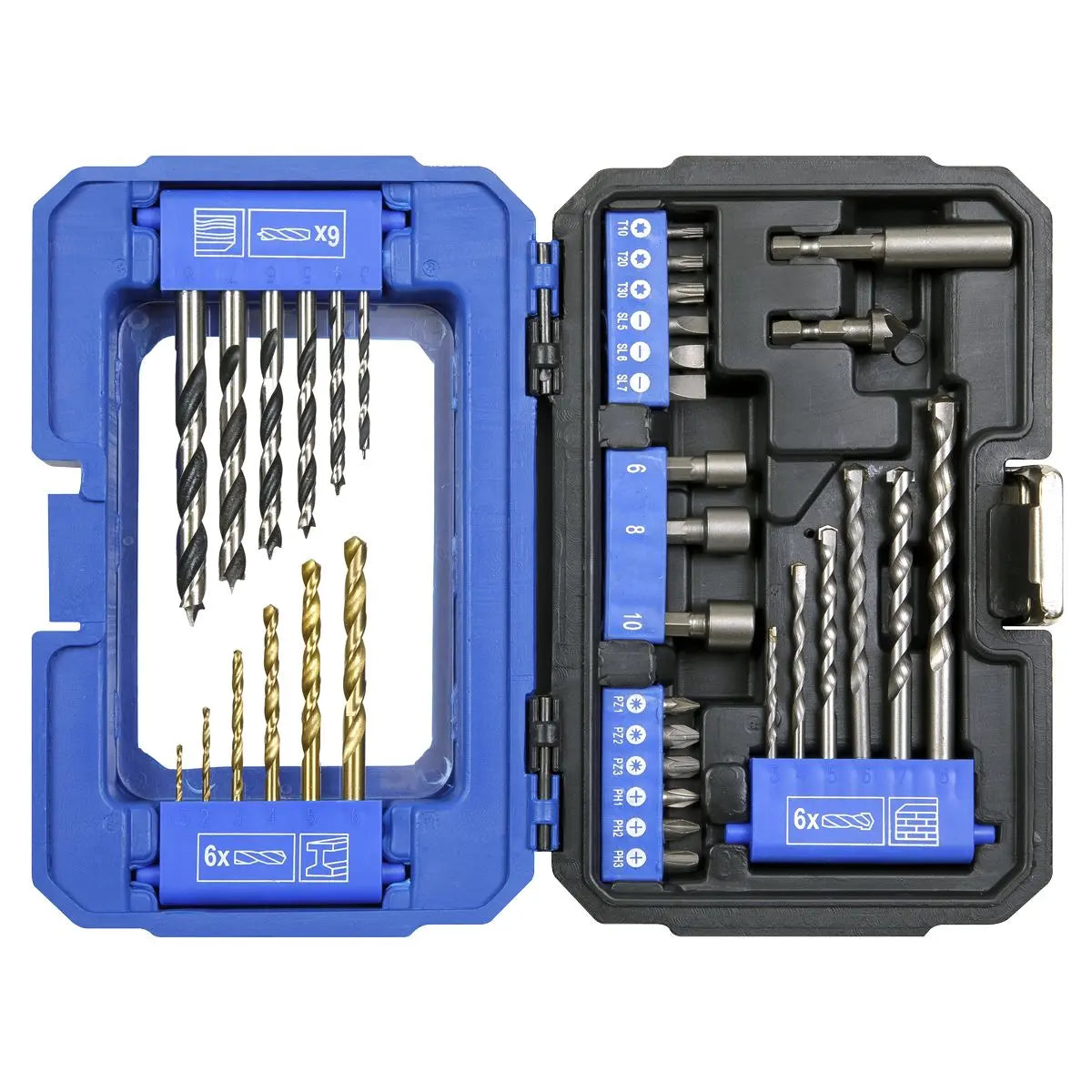 Sealey Drill & Bit Accessory Set 35pc 