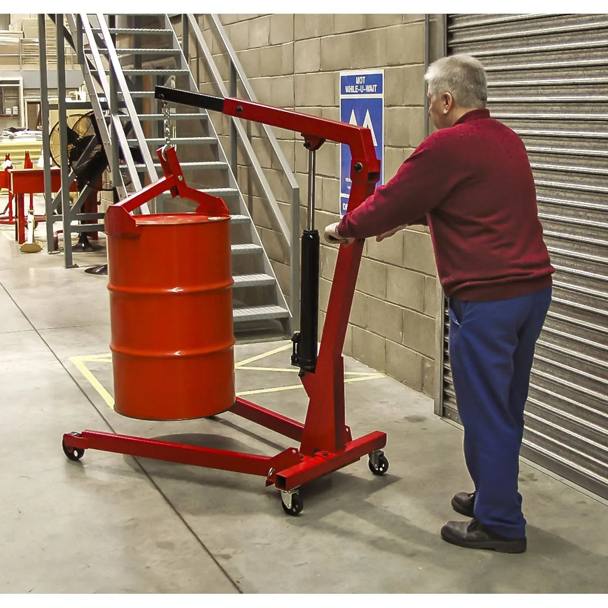 Sealey Drum Grab 350kg Capacity 