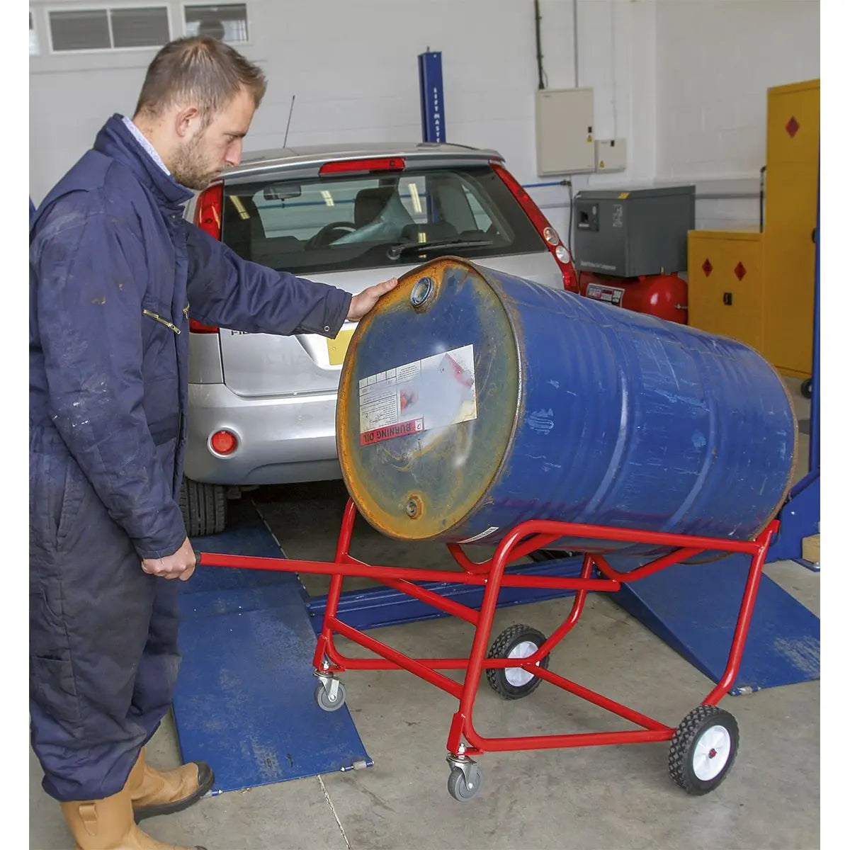 Sealey Drum Stillage Mobile 205L/48gal 