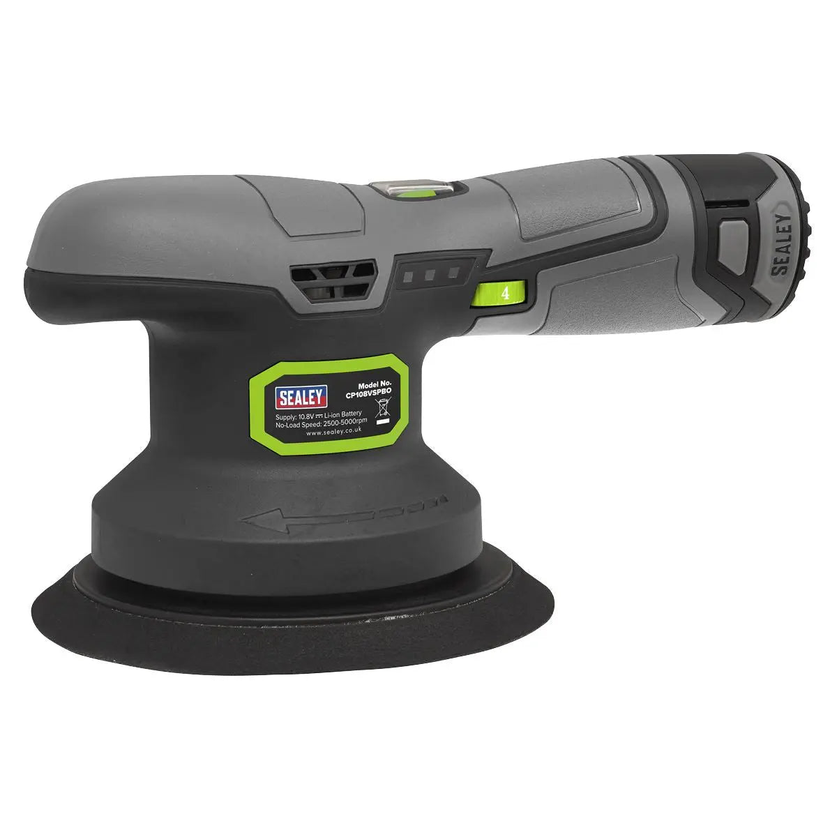 Sealey Dual Action Sander/Polisher Kit 10.8V 2Ah SV10.8 Series Ø150mm 