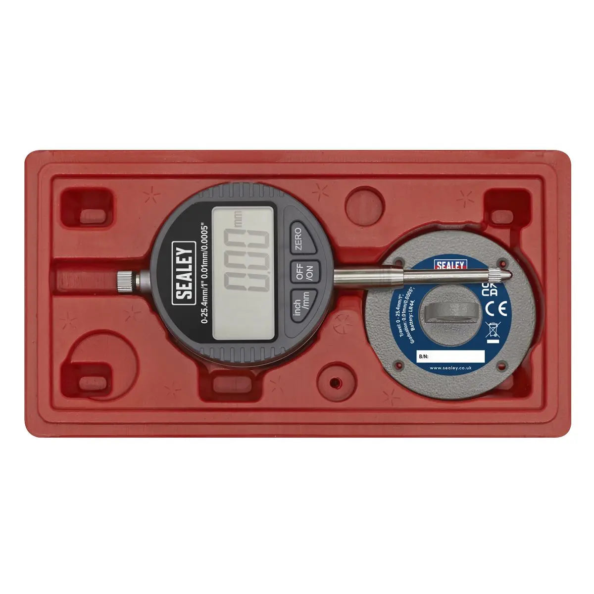 Sealey Dual Reading Digital Dial Bore Gauge 