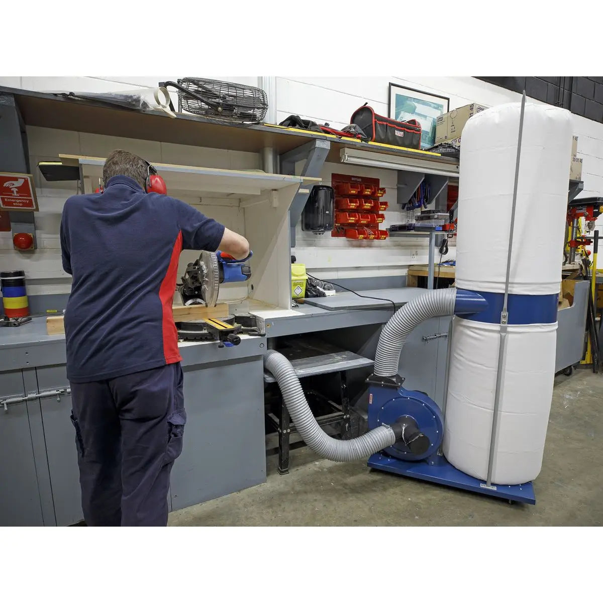 Sealey Dust & Chip Extractor 2hp 230V 