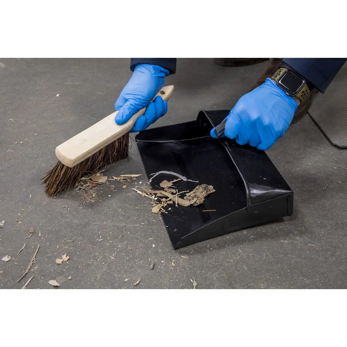 Sealey Dustpan & Brushes Metal 