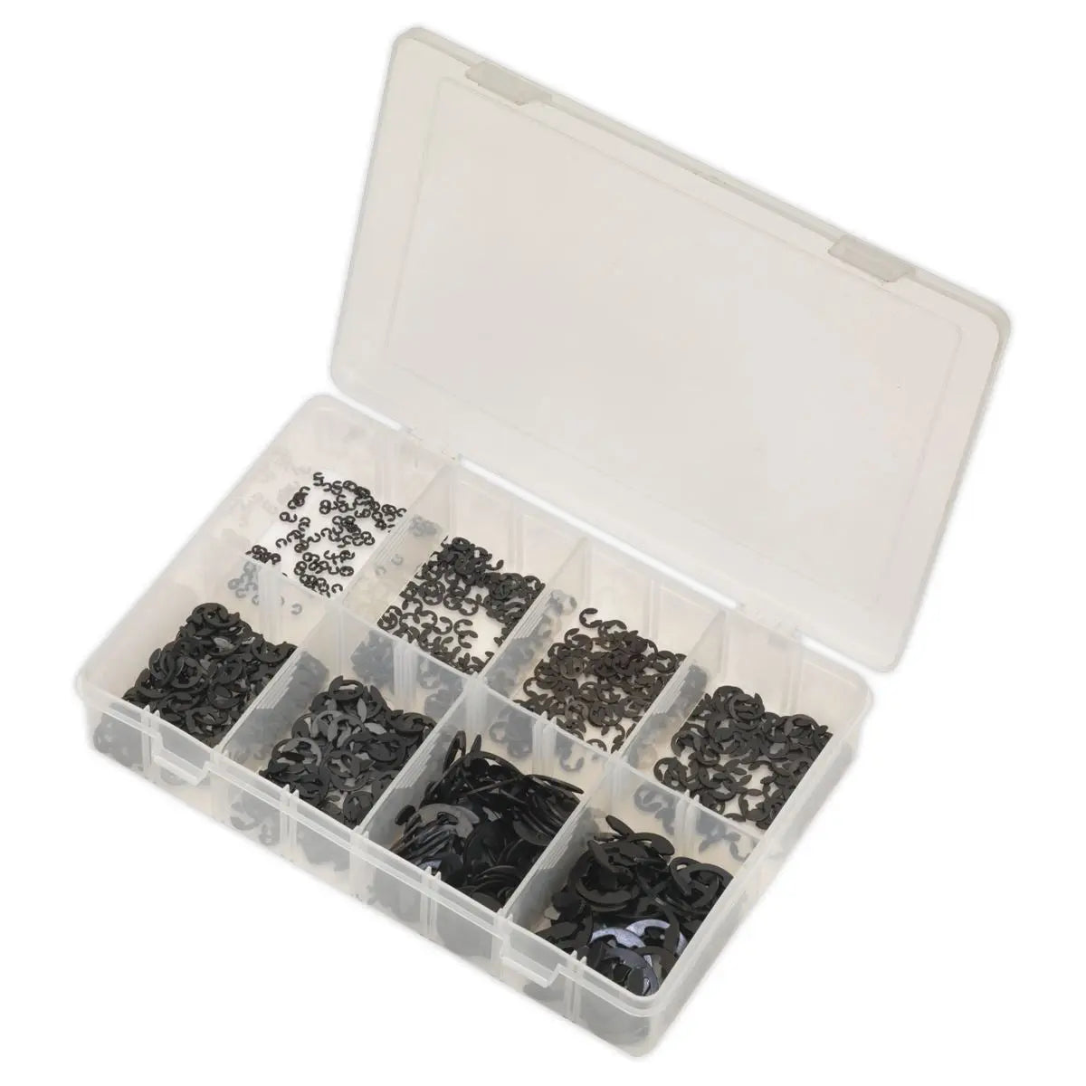 Sealey E-Clip Retainer Assortment 800pc Metric 
