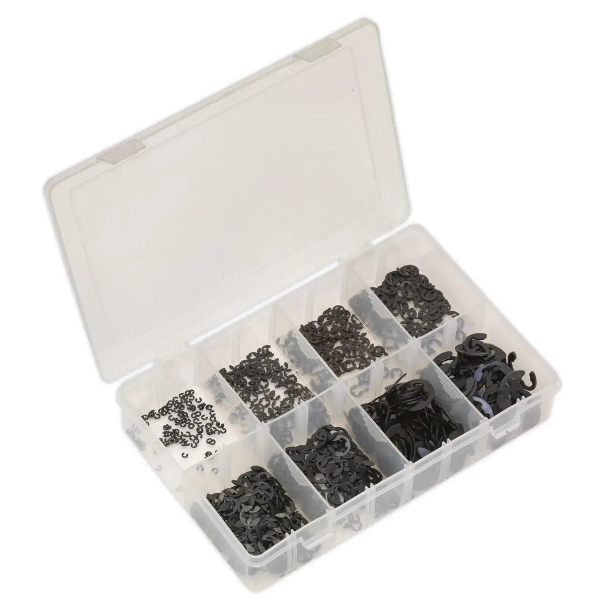 Sealey E-Clip Retainer Assortment 800pc Metric 