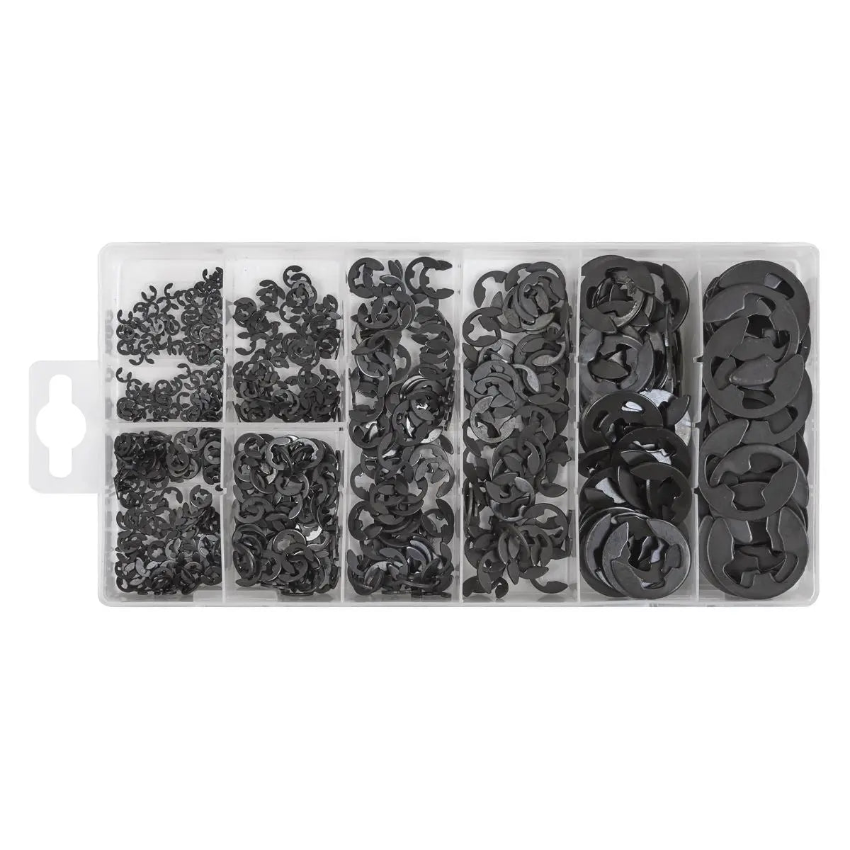 Sealey E-Clip Retainer Assortment 800pc Metric 