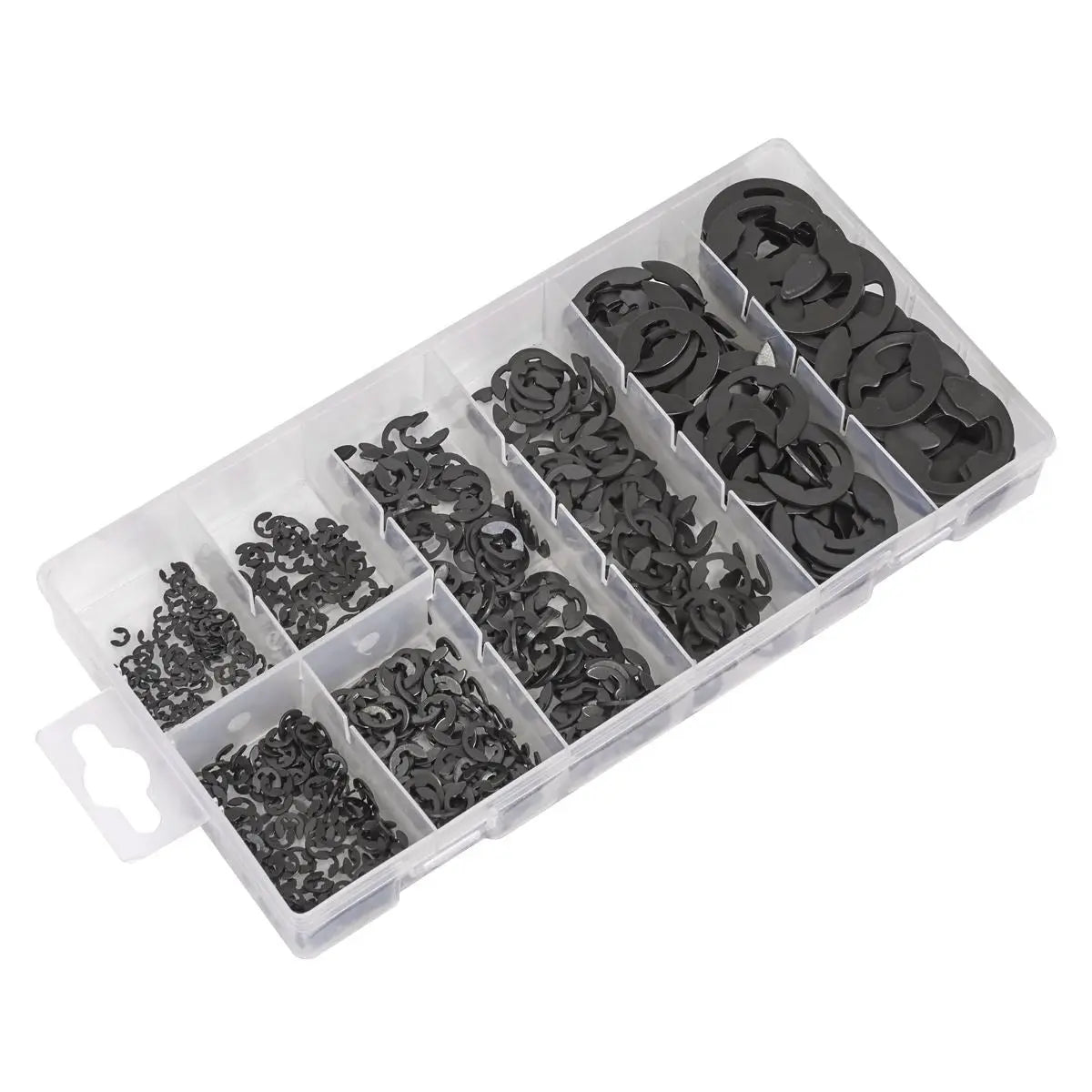 Sealey E-Clip Retainer Assortment 800pc Metric 