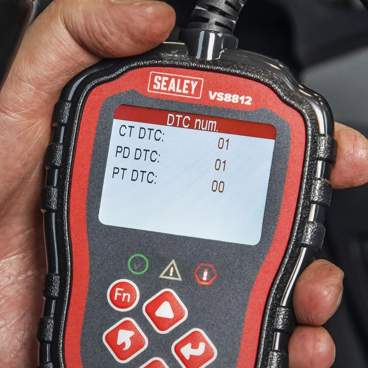 Sealey EOBD Code Reader Live Data with Colour Screen MIL Light Reset 