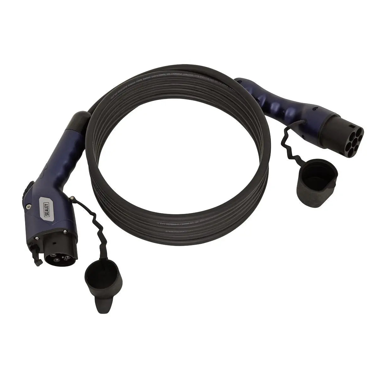 Sealey EV Charging Cable Type 1 to Type 2 16A (3.7KW) 5m 