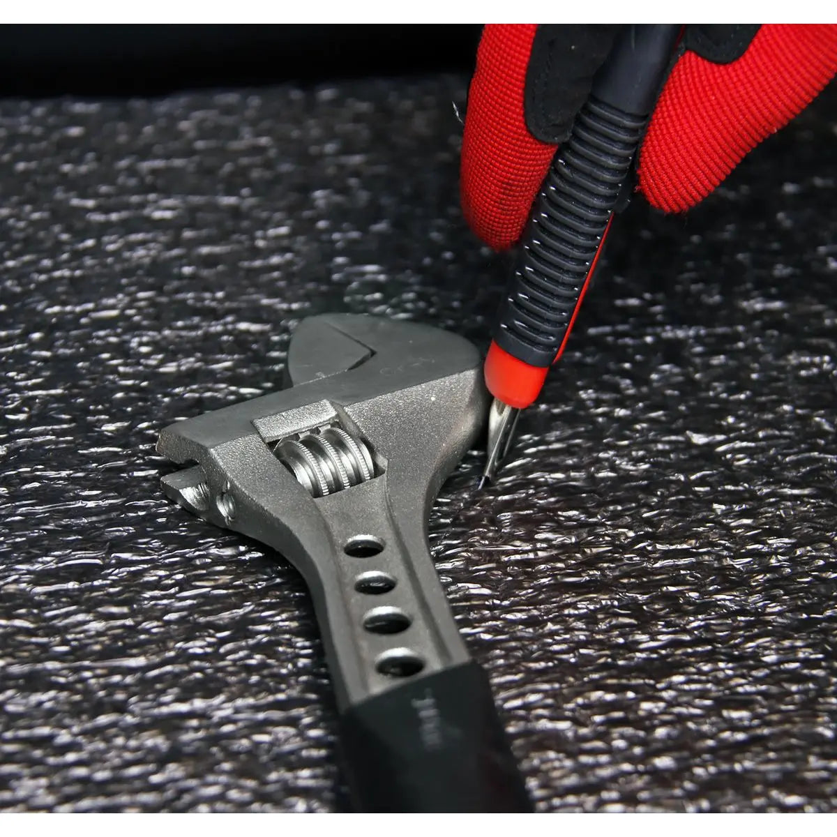 Sealey Easy Peel Shadow Foam® Red/Black 50mm - Pack of 3 