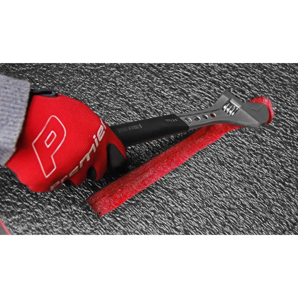 Sealey Easy Peel Shadow Foam® Red/Black 50mm - Pack of 3 