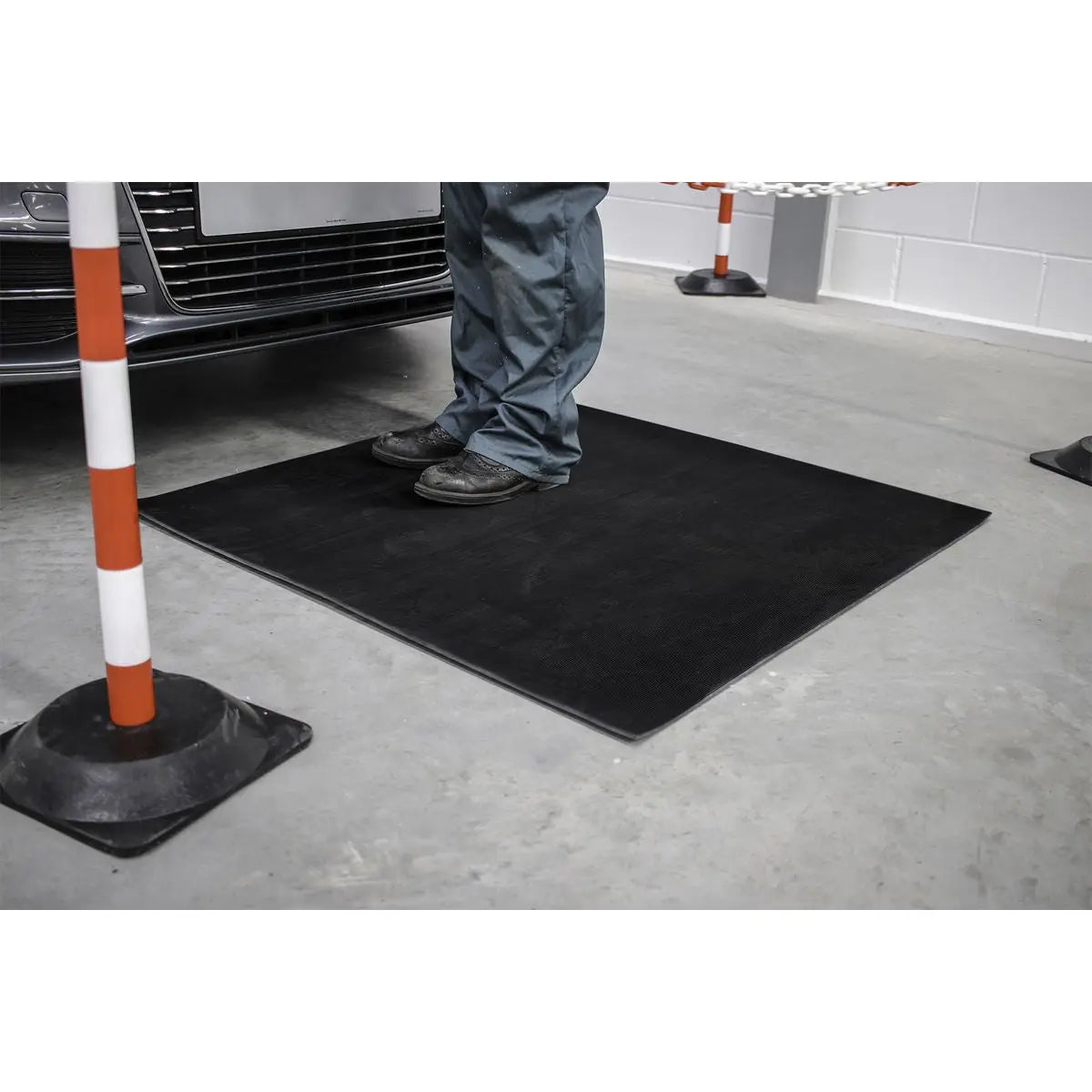 Sealey Electrician's Insulating Rubber Safety Mat 1 x 1m 