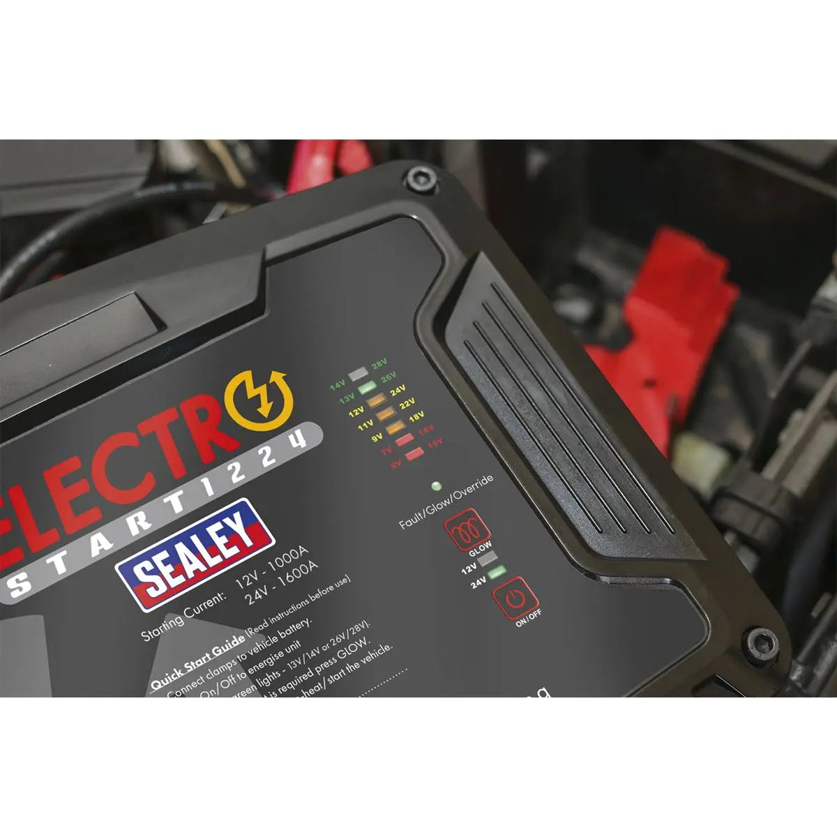 Sealey ElectroStart® Batteryless Power Start 1000/1600A 12/24V 