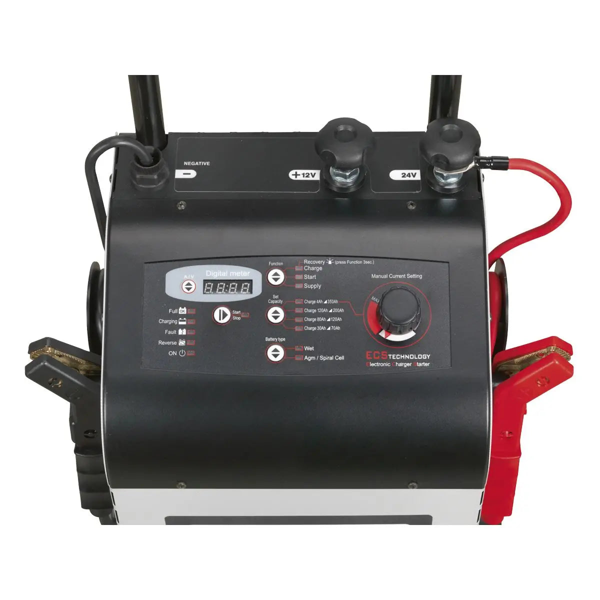Sealey Electronic Charger Maintainer/Starter 45/300A 12/24V 