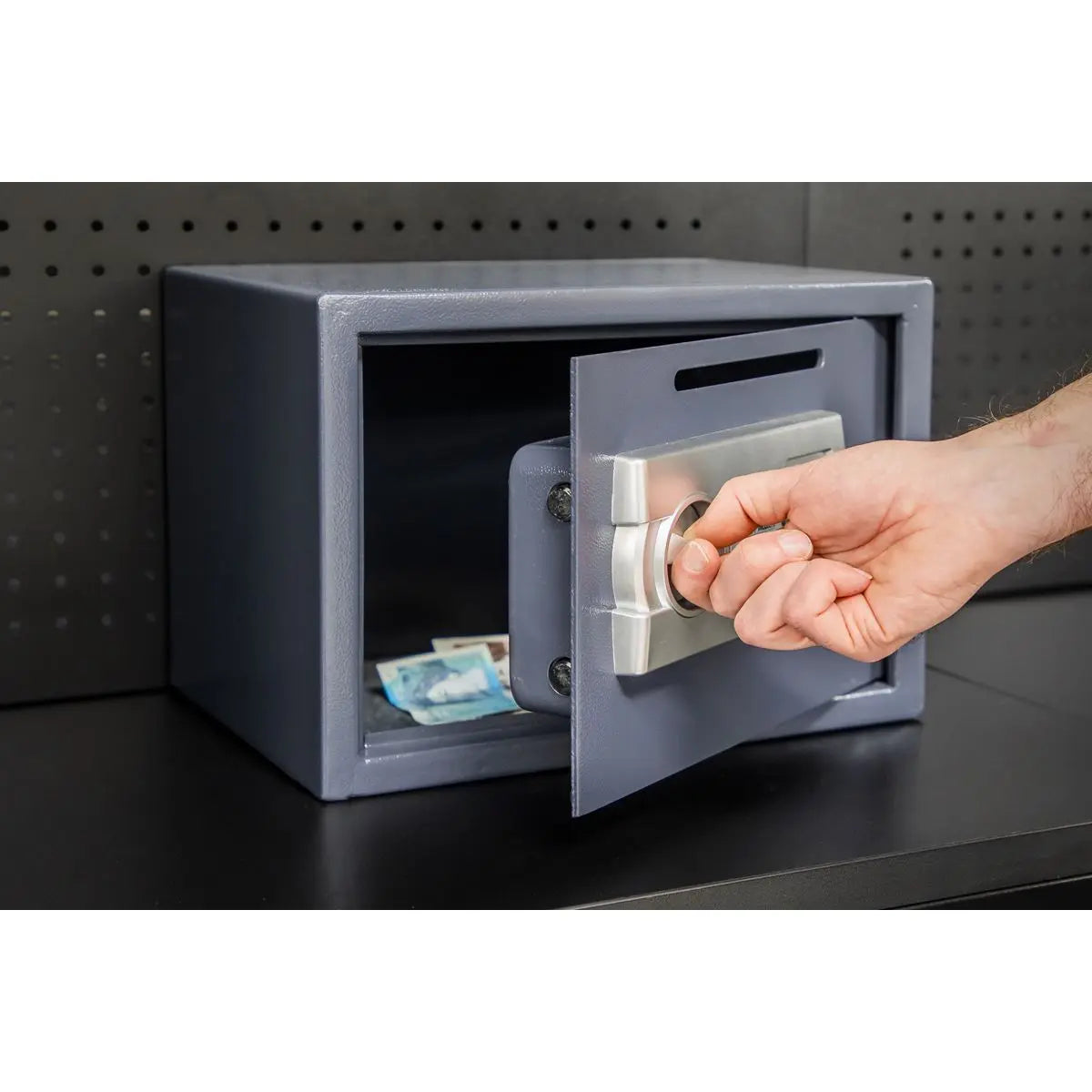Sealey Electronic Combination Security Safe with Deposit Slot 350 x 250 x 250mm 