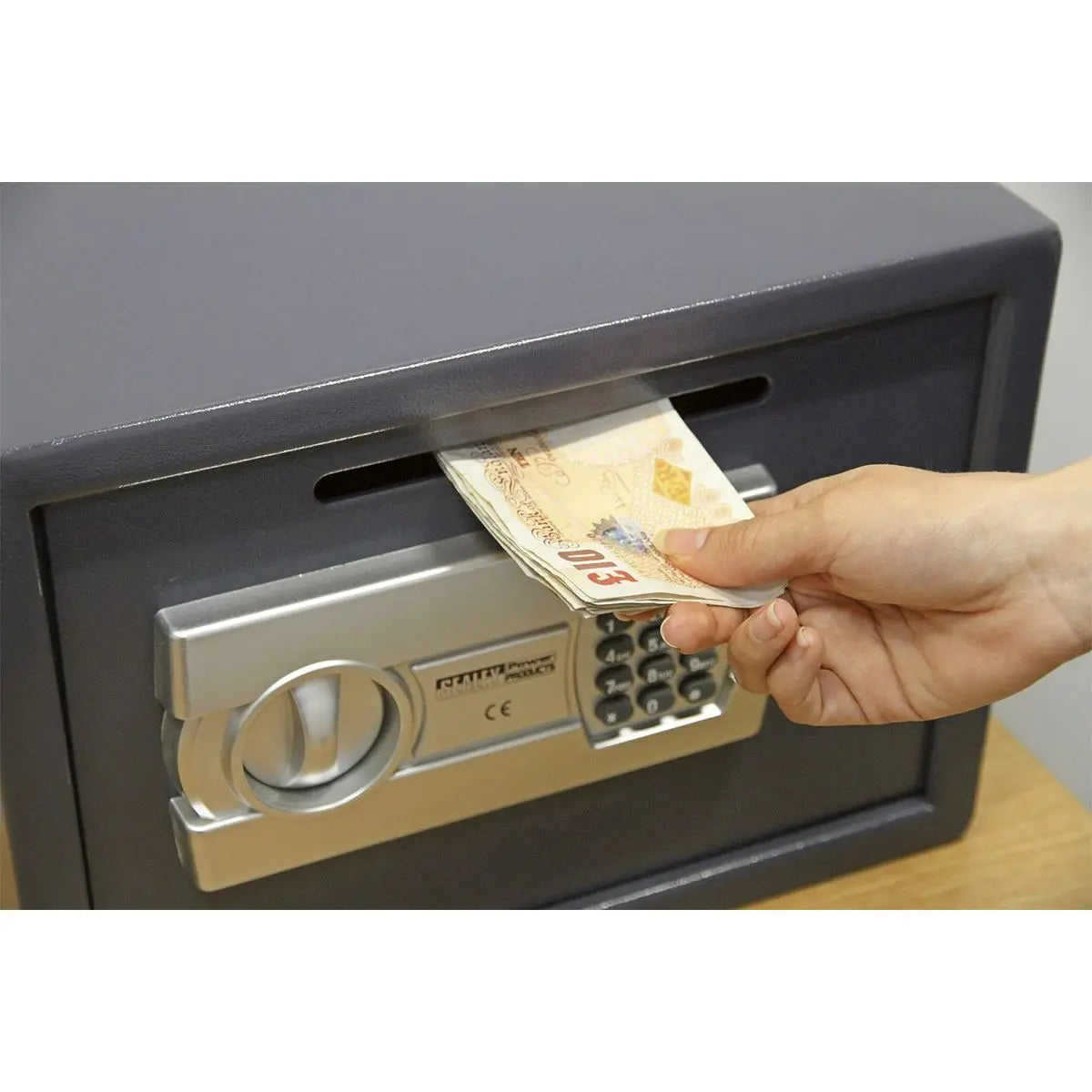 Sealey Electronic Combination Security Safe with Deposit Slot 350 x 250 x 250mm 